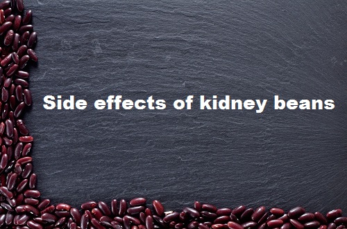 Side effects of kidney beans- stomach issues - Hemagglutinin