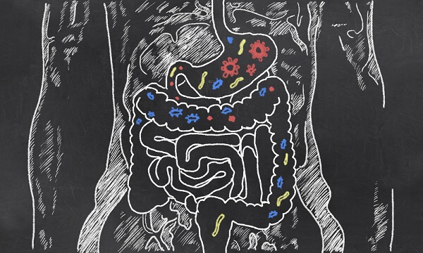 infographic - caffeine and intestinal side effects