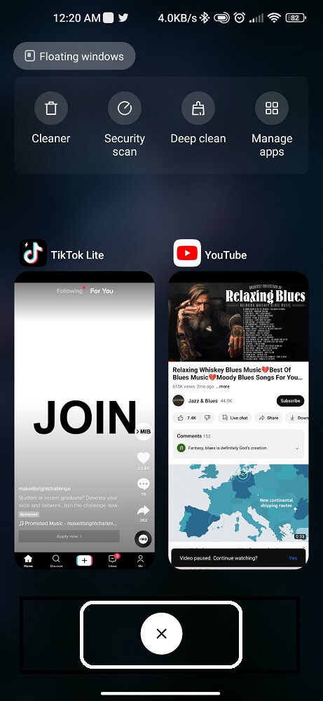 Restart TikTok App