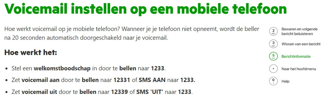 KPN Voicemail