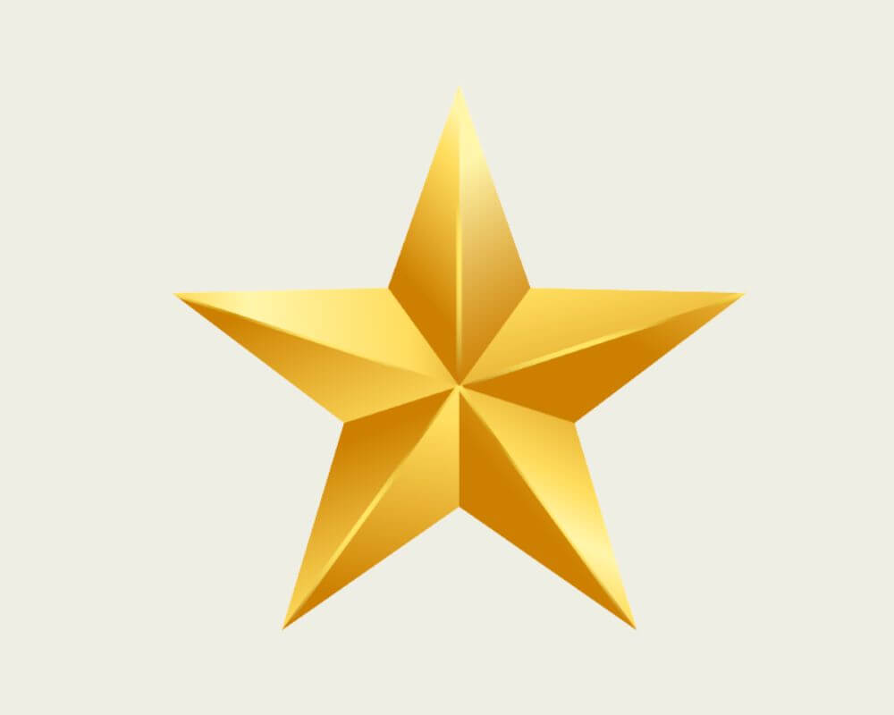 Gold Star Icon