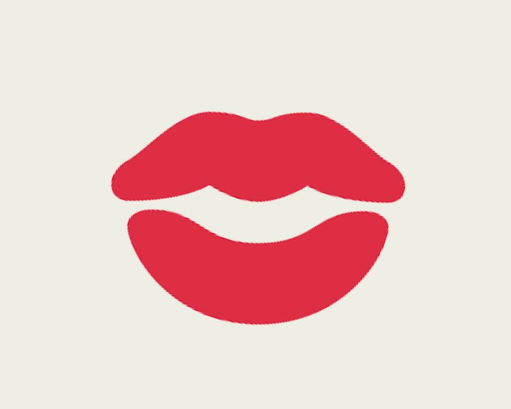 Red Lips Symbol
