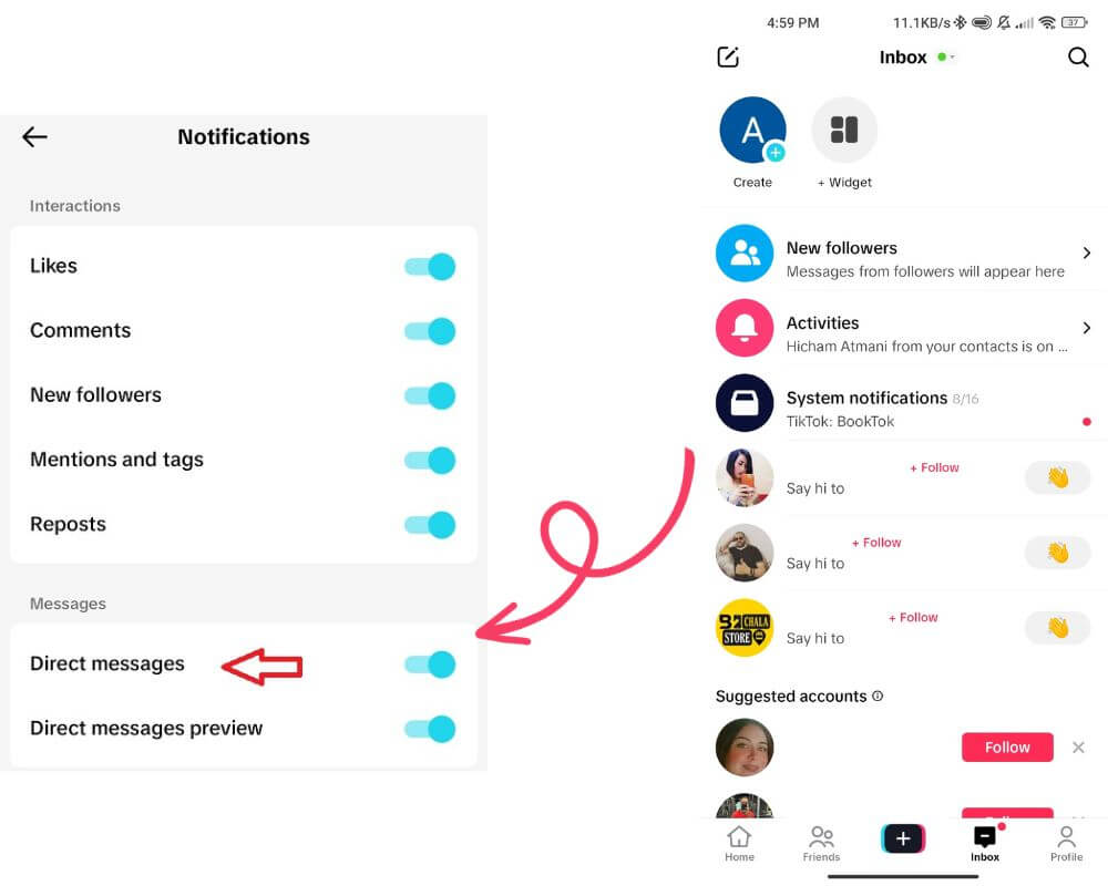 TikTok Direct Message Notification Not Working? Here Are 12 Fixes