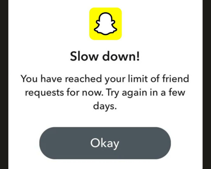 How to fix friend request limit on Snapchat