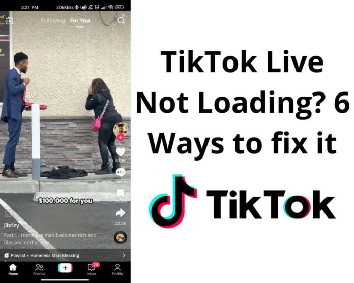 How to Fix TikTok Live Not Loading