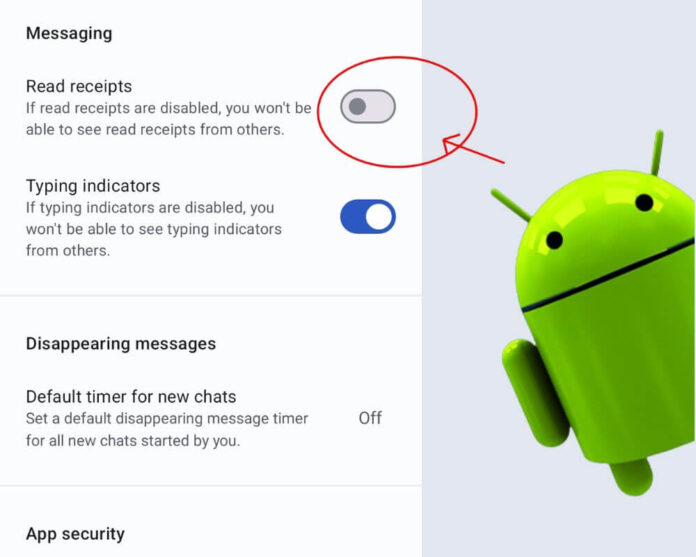 How to Turn Off Read Receipts on Android