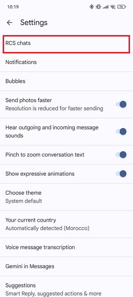 Turn off read receipts on Google Messages (2) Turn off read receipts on Google Messages (2)