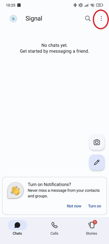 Turn off read receipts on Signal app (1) Turn off read receipts on Signal app (1)